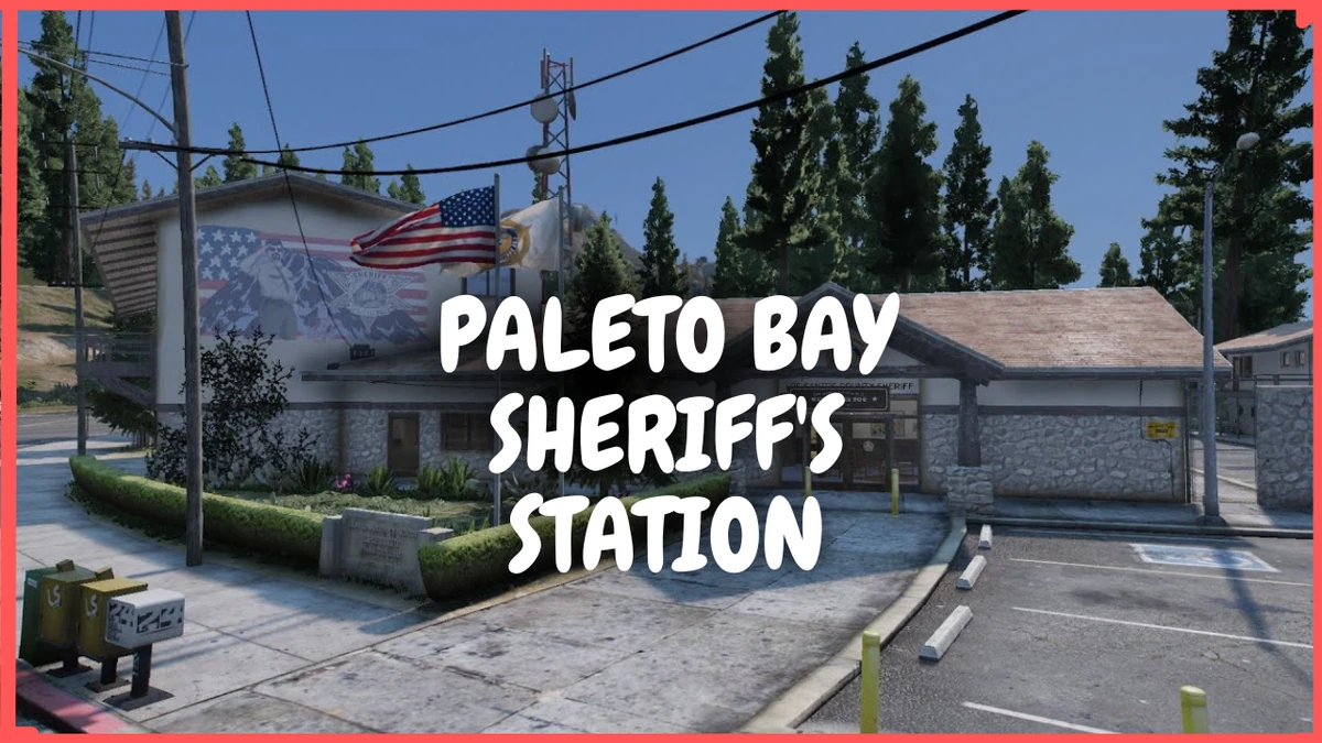 Paleto Bay Sheriff's Station MLO FiveM | Complete Sheriff Department | Open Source